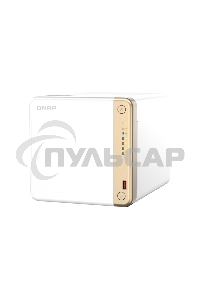 Сетевое хранилище NAS Qnap Original TS-462-4G 4-bay настольный Celeron N4505