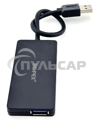 Разветвитель USB 3.0 BPH-3013 4порт. черный