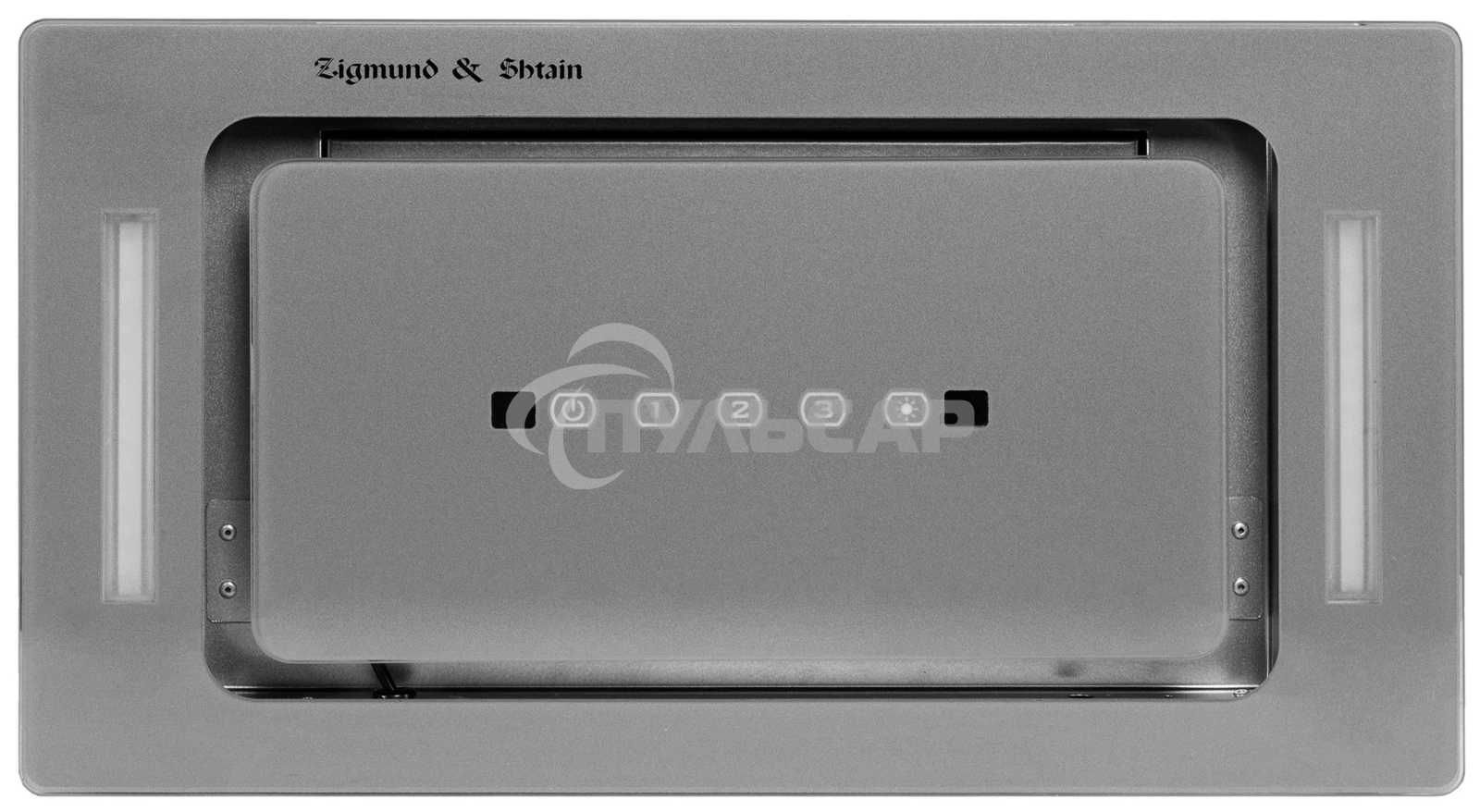 Вытяжка встраиваемая Zigmund & Shtain K 014.5 S нержавеющая сталь, 52 см, 1100 куб. м/ч, 62 дБ