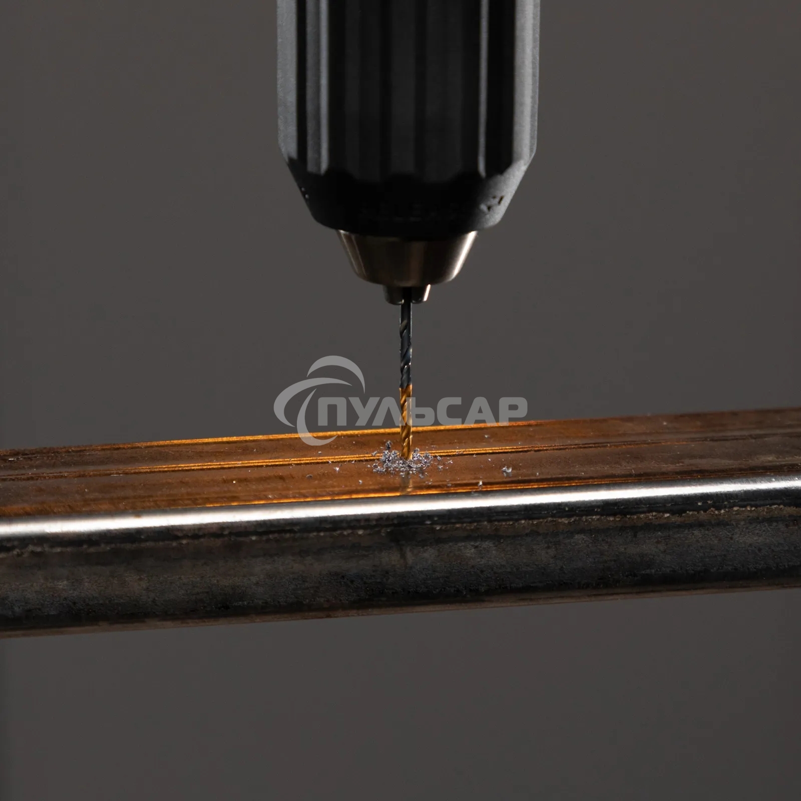 Сверло по металлу Denzel 2,5 мм, HSS-Tin, Golden Tip, 10 шт.