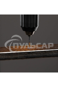 Сверло по металлу Denzel 2,5 мм, HSS-Tin, Golden Tip, 10 шт.