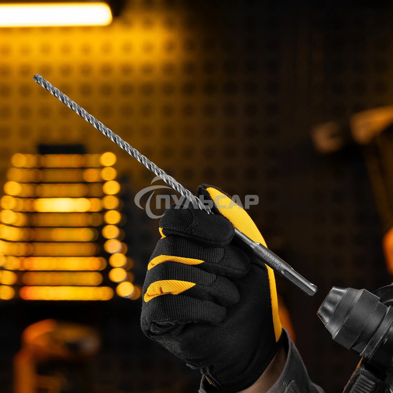 Бур по бетону Denzel цельная крестовая пластина, 6x265 мм, SDS PLUS