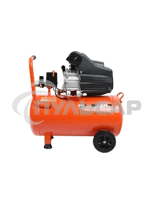 Компрессор PATRIOT EURO 50-260К 525306316 Мощность: 1.8 кВт; Напряжение: 230В~50Гц; Обороты двигателя: 2850 об/мин; Производительность: 260 л/мин; Объем ресивера: 50 л; Давление: 8 бар; Вес: 28,5