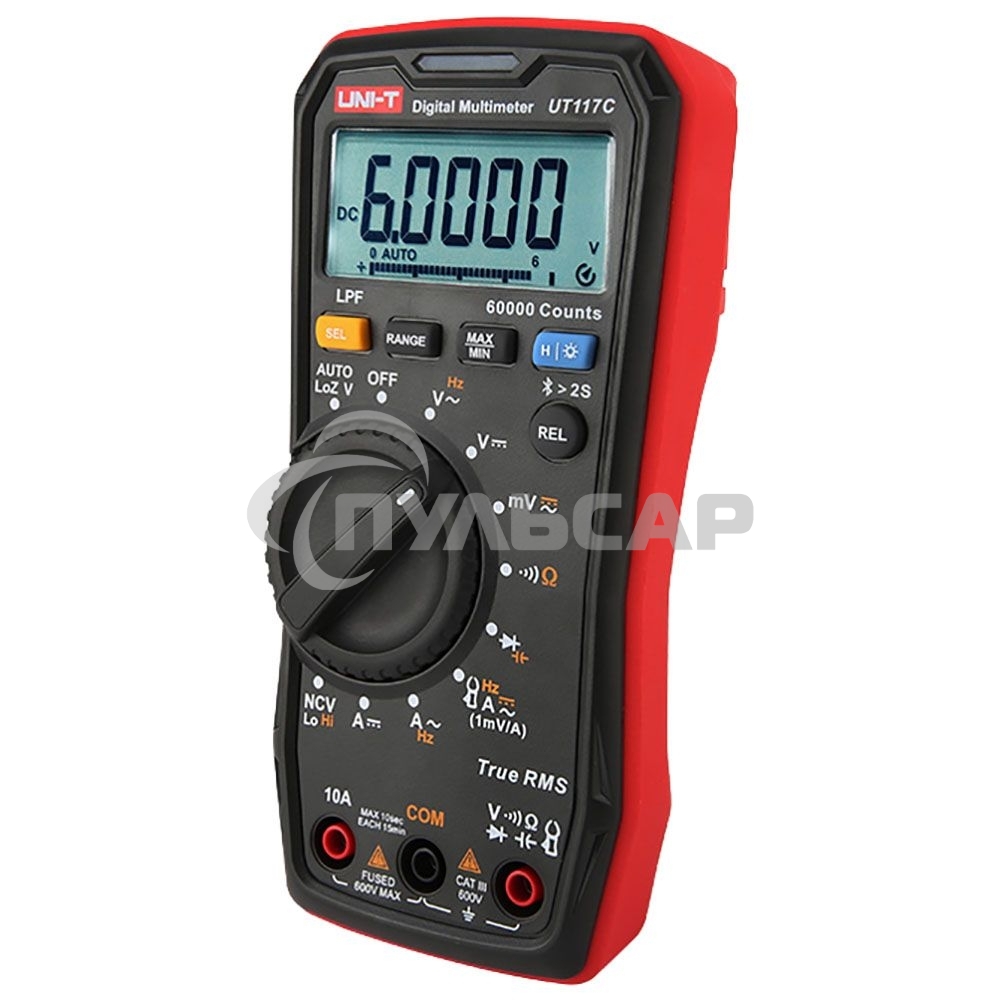 Цифровой мультиметр UNI-T UT117C Bluetooth 60000 отсчетов True RMS