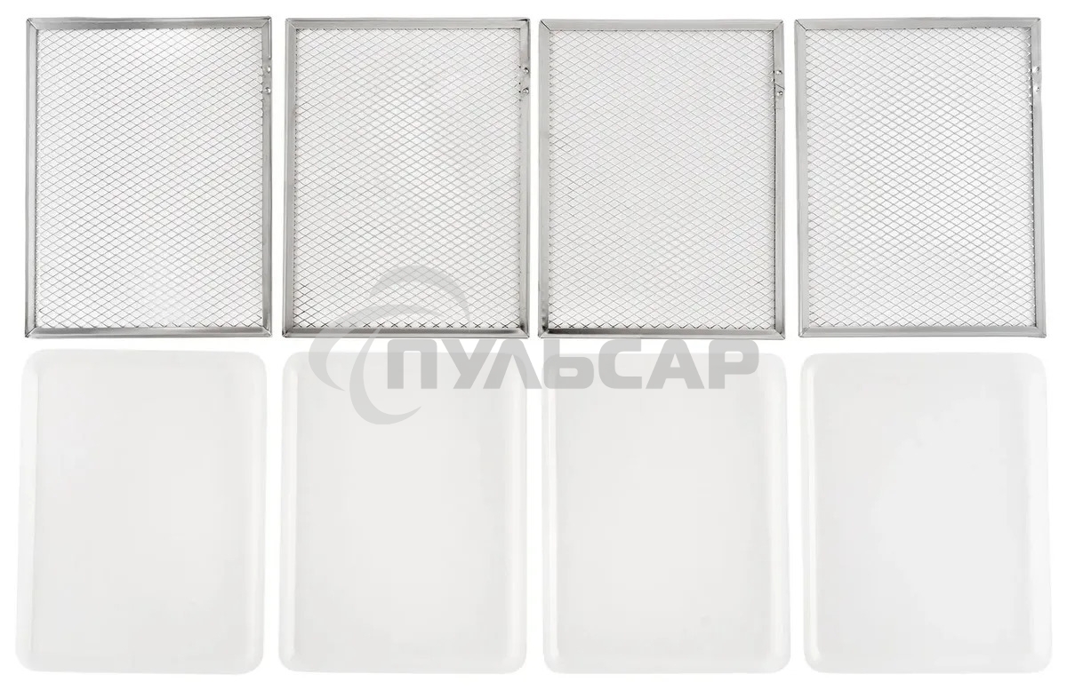 Сушка для фруктов и овощей Hyundai HYFD-1204 8под. 400Вт черный