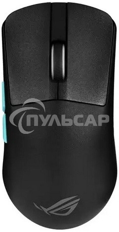 Мышь беспроводная/проводная ASUS ROG Harpe Ace Aim Lab Edition черный, 36000 dpi, радиоканал, Bluetooth, USB, кнопки - 5
