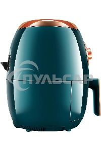 Аэрогриль Hyundai HYF-3553 1350Вт темно-зеленый/золотистый