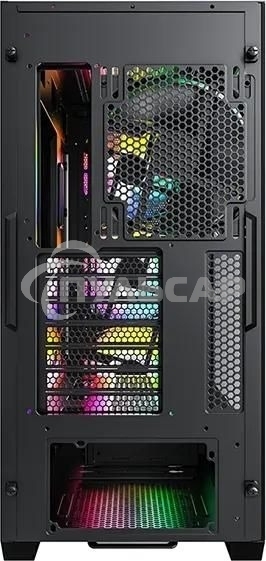 Компьютерный корпус Montech AIR 903 MAX черный без БП ATX 3x140мм 2xUSB3.0 1xUSB3.1 audio bott PSU