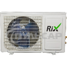 Кондиционер сплит-система настенного типа RIX LITE I/O-W07MB 7000 BTU, 21 м², 23 дБ, охлаждение, обогрев, осушение, белый
