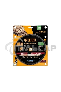 Пильный диск по дереву Denzel ф255 х 30 мм, 80 зубьев 733637