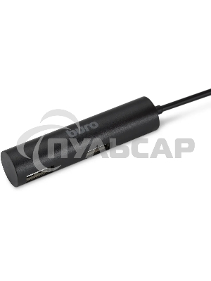 Разветвитель USB 2.0 Buro BU-HUB4-0.5R-U2.0 4порт. черный
