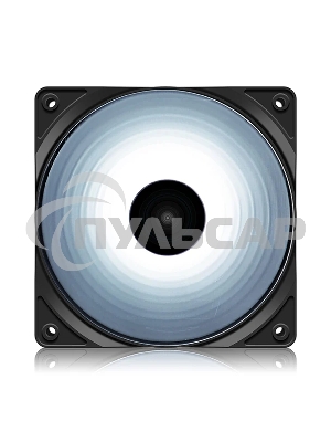 Вентилятор для корпуса DEEPCOOL RF120W DP-FLED-RF120-WH черный 120мм 1300rpm 22db 4-pin