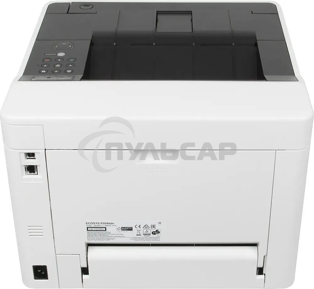 Принтер лазерный Kyocera Ecosys P2040dn (1102RX3NL0), A4, ч/б, печ. до 40 стр/мин., 1200 x 1200 dpi, USB, RJ-45
