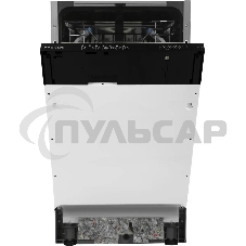 Встраиваемая посудомоечная машина Hyundai HBD 473, черный, 44.8 см, 10 компл., 49 дБ, класс A++