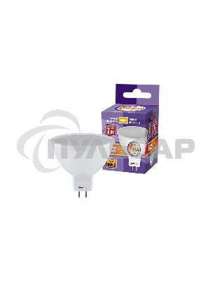 Лампа светодиодная диммируемая JazzWay 1035400 PLED-DIM JCDR 7Вт 3000К тепл. бел. GU5.3 540лм 220-240В