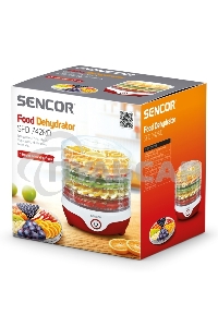 Сушилка для овощей и фруктов Sencor SFD 742RD