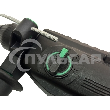 Перфоратор сетевой DWT SBHP08-26 BMC /800 Вт/3.7 Дж/до 5530 уд.в мин/до 1350 об.в мин/SDS-Plus/морозостойкий кабель/кейс/черный (SBHP08-26 BMC)