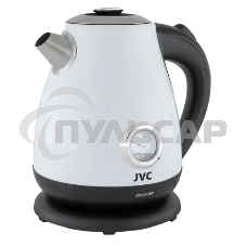 Чайник электрический JVC JK-KE1717 белый, объем 1,7л, максимальная мощность 2200 Вт