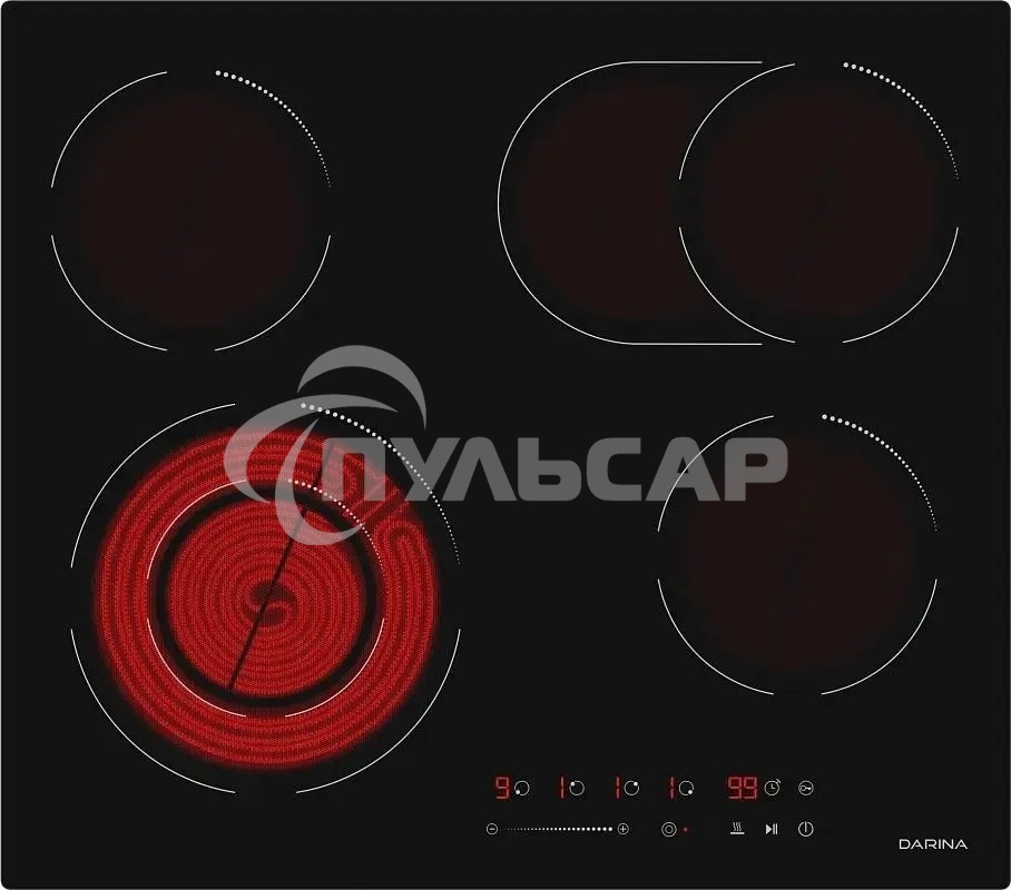 Варочная поверхность Darina 6Р Е 328 B черный