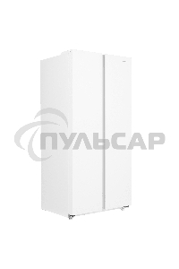 Холодильник Maunfeld MFF177NFWE белый двухкамерный 263/170л морозилка сбоку, No Frost, Side by Side