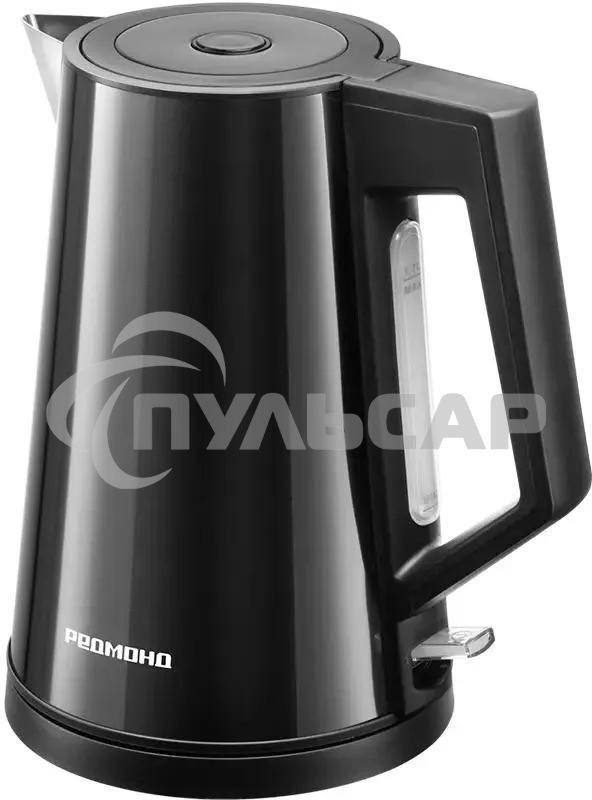 Чайник электрический Redmond KM-244 черный, 1.7 л, 2200 Вт