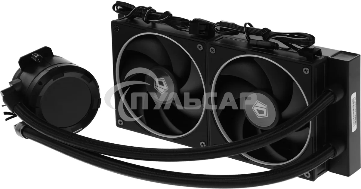 Система водяного охлаждения ID-Cooling SL240 черный 120мм алюминий+медь 2000rpm 30db 4-pin 300W