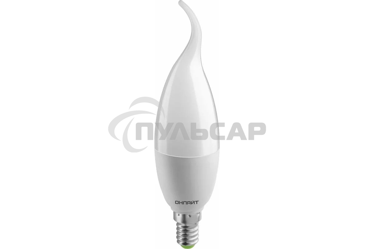 Лампа светодиодная ОНЛАЙТ 61963 OLL-FC37-10-230-4K-E14-FR