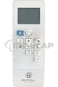 Мобильный кондиционер Royal Clima RM-ST39CH-E 13000 BTU, 39 м², 54 дБ, охлаждение, осушение, белый