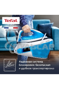 Парогенератор Tefal SV8002E0, голубой / белый