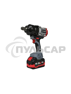 Аккумуляторный бесщеточный ударный гайковерт ProfiPower T-1200N (18В,Li-ion-1шт, 6.0А·ч, 1200Нм, переходник 3/4