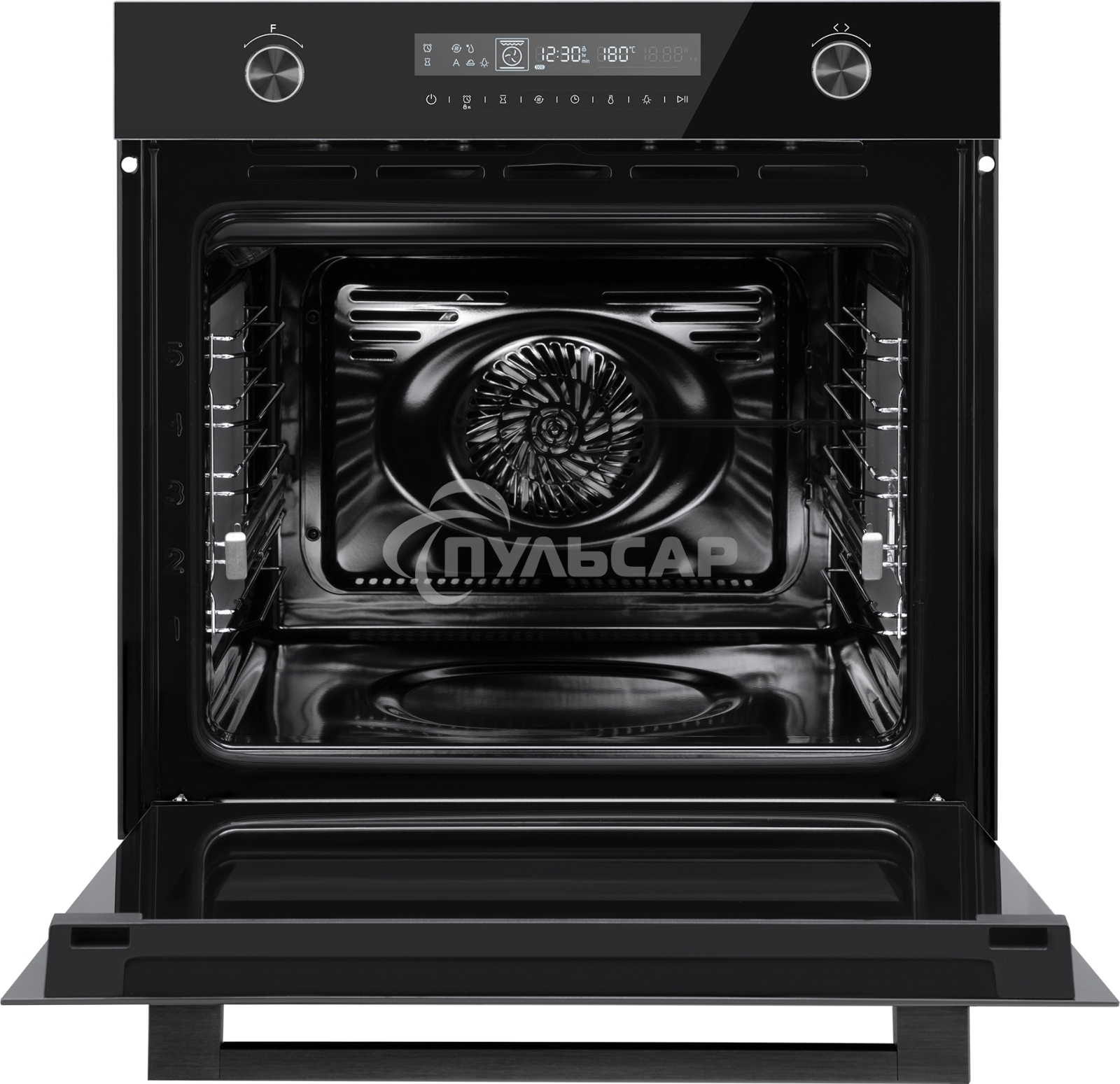 Духовой шкаф Weissgauff EOM 751 PDB Black Edition