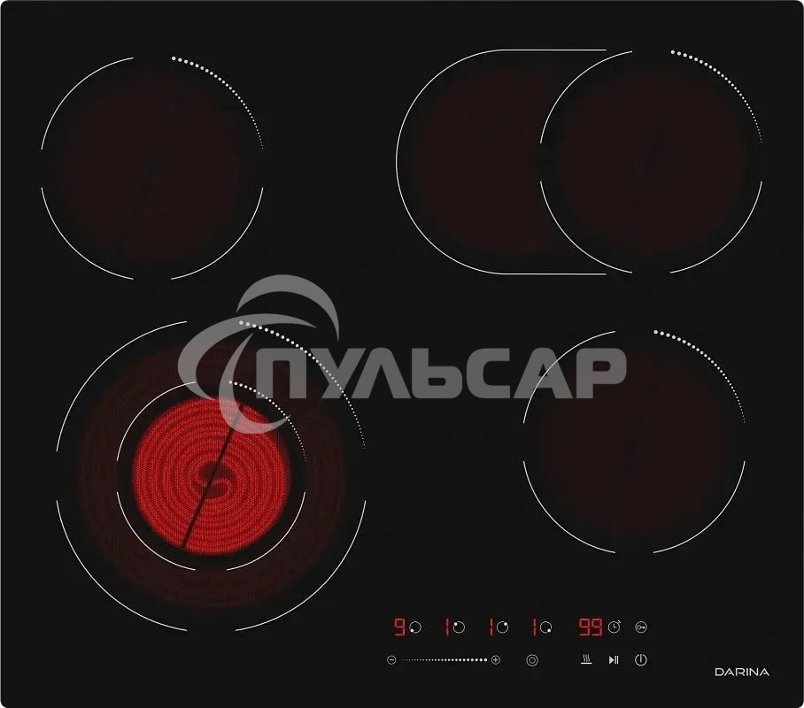 Варочная поверхность Darina 6Р Е 328 B черный