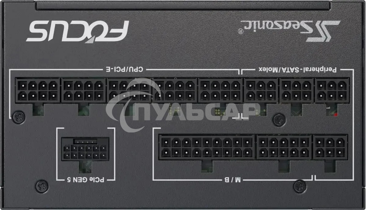 Блок питания Seasonic ATX 1000W Focus GX-1000 80 PLUS gold (20+4pin) APFC 135мм fan 10xSATA Cab Manag RTL