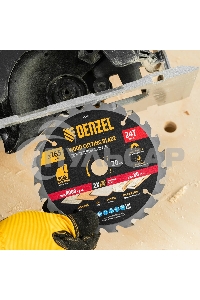 Пильный диск по дереву Denzel ф165 х 20 мм, 24 зубьев, тонкий 733267