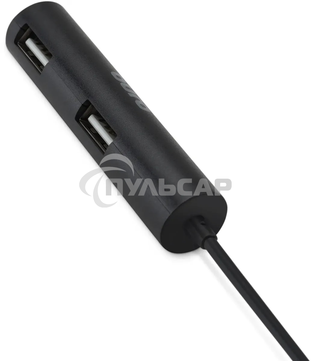 Разветвитель USB 2.0 Buro BU-HUB4-0.5R-U2.0 4порт. черный