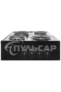 Плита электрическая Лысьва ПЭН 40М черный стеллаж в компл. эмаль (настольная)