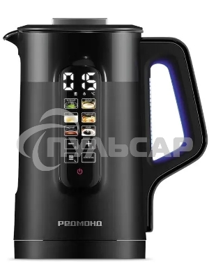 Чайник электрический Redmond KG225 1.5 л, 2200 Вт, черный