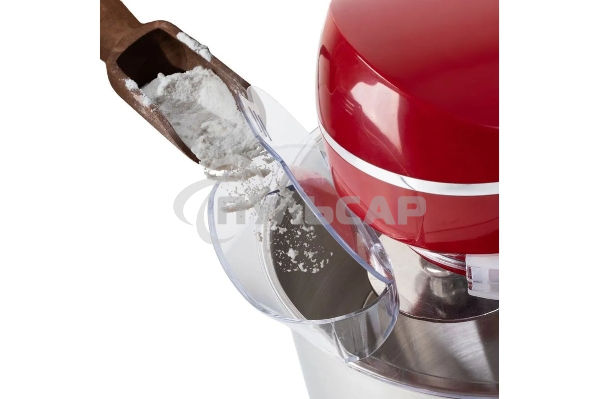 Миксер планетарный Endever Sigma-121, красный, 1800Вт, объем чаши 6 л, планетарная система смешивания, 2 шт/уп.