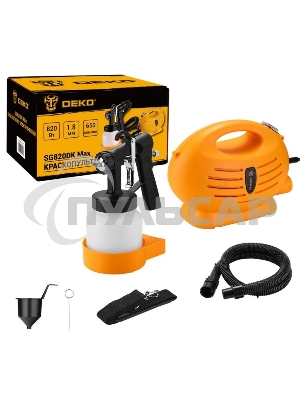 Краскопульт электрический DEKO SG820DK Max, 800 мл, 820Вт
