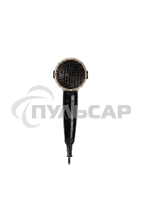 Фен Centek CT-2209 BLG черный/золотой перламутр 1600Вт, складная ручка, концентратор