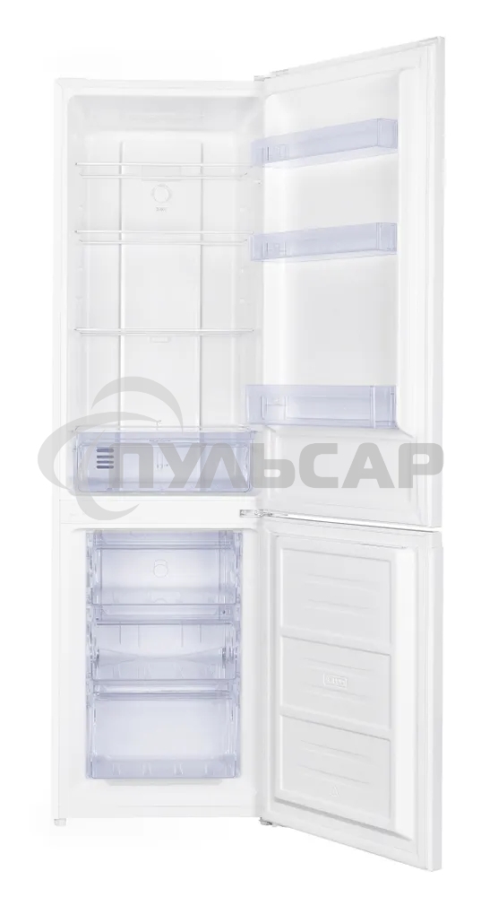 Холодильник Kraft KF-NF291W белый двухкамерный 230/70л морозилка снизу