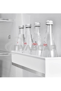 Встраиваемый холодильник LEX LFD424StGIDBI серый четырехкамерный 250/163л морозилка снизу, No Frost, Side by Side