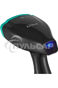 Ручной отпариватель KITFORT KT-9121-3 черно-бирюзовый