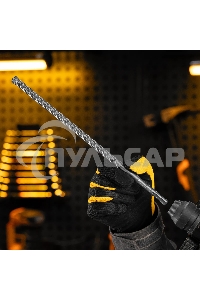 Бур по бетону Denzel цельная крестовая пластина, 12x315 мм, SDS PLUS