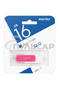 Флешка USB 16 Gb USB Drive <USB2.0> Smartbuy Diamond Pink (SB16 GbDP)