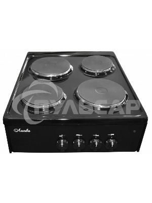 Плита электрическая Лысьва ПЭН 40М черный стеллаж в компл. эмаль (настольная)