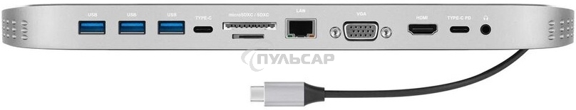 Концентратор USB-C FALCON черный TC-00257 ROMBICA
