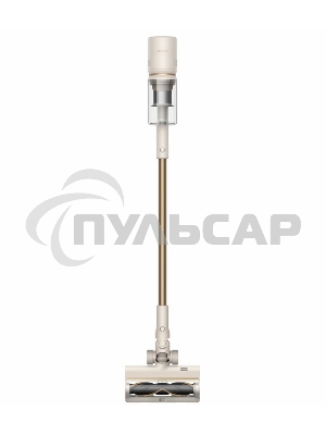 Пылесос вертикальный Dreame U20 бежевый, питание от аккумулятора, 120 Вт, уборка сухая, пылесборник 0.5 л, работа от АКБ max 60 мин