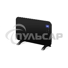 Конвектор Neoclima AURA-2000B черный, 2000 Вт, 25 м2, электронный термостат, Wi-Fi