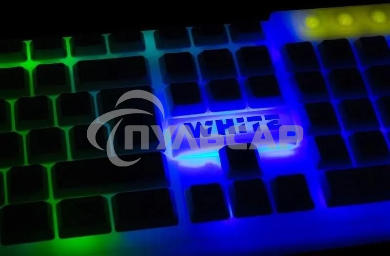 Клавиатура проводная Defender GK-172, USB, белый